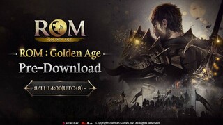 MMORPG с поддержкой блокчейна ROM: Golden Age доступна для предварительной загрузки